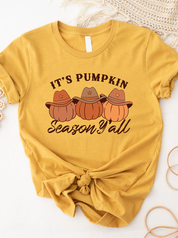 It's Pumpkin Season Y'all Graphic Tee