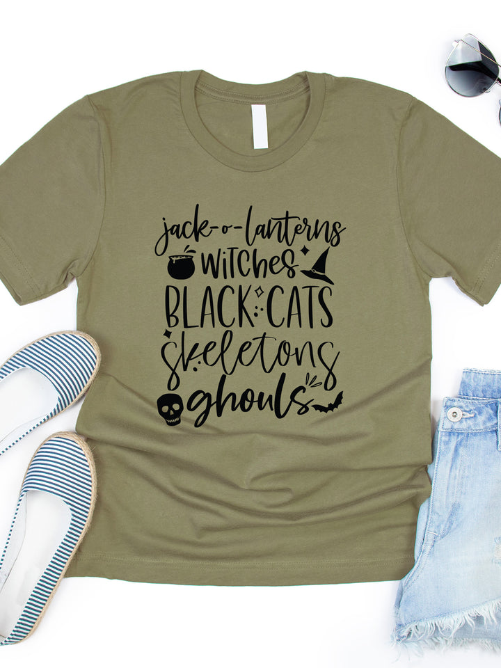 Halloween Things Graphic Tee