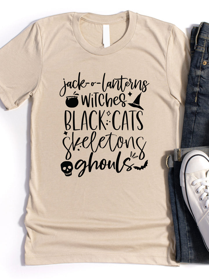 Halloween Things Graphic Tee
