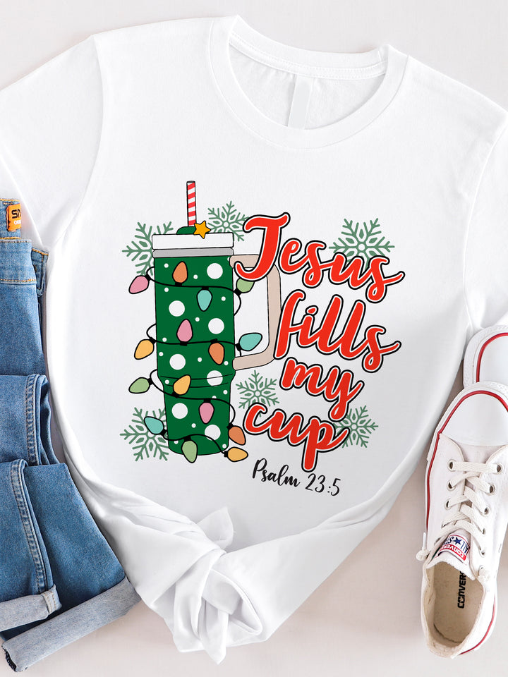 Jesus fills my Cup Graphic Tee
