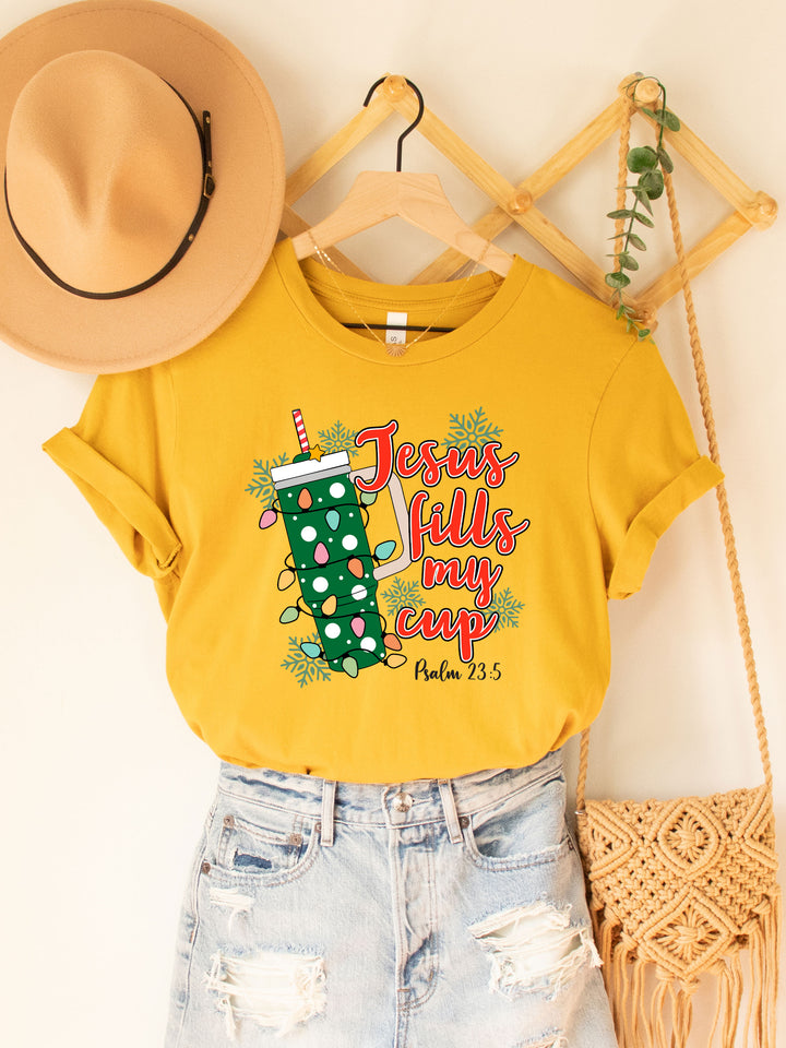 Jesus fills my Cup Graphic Tee