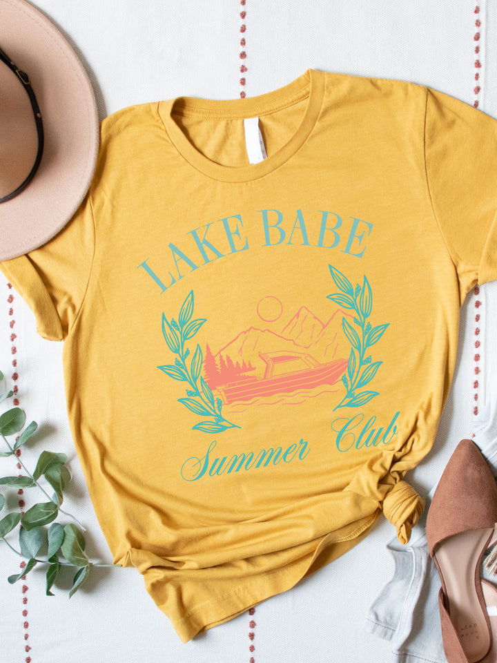 Lake Babe Summer Club Graphic Tee
