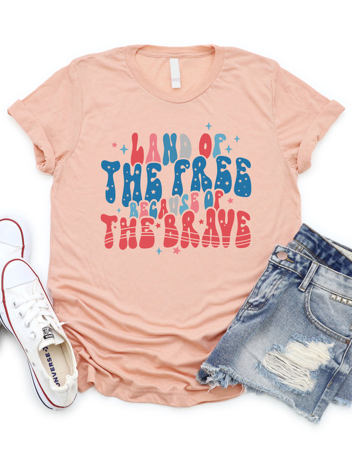 Land Of The Free Graphic Tee