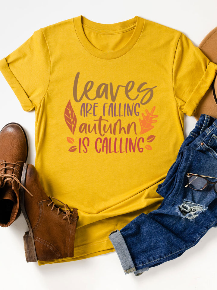 Leaves are falling Graphic Tee