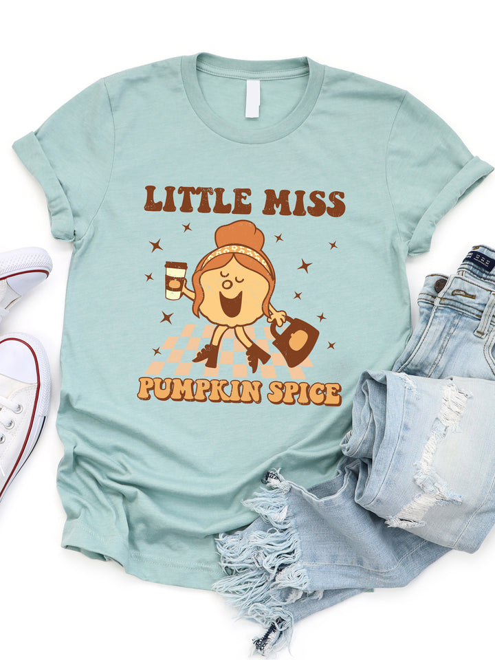 Little Miss Pumpkin Spice Graphic Tee