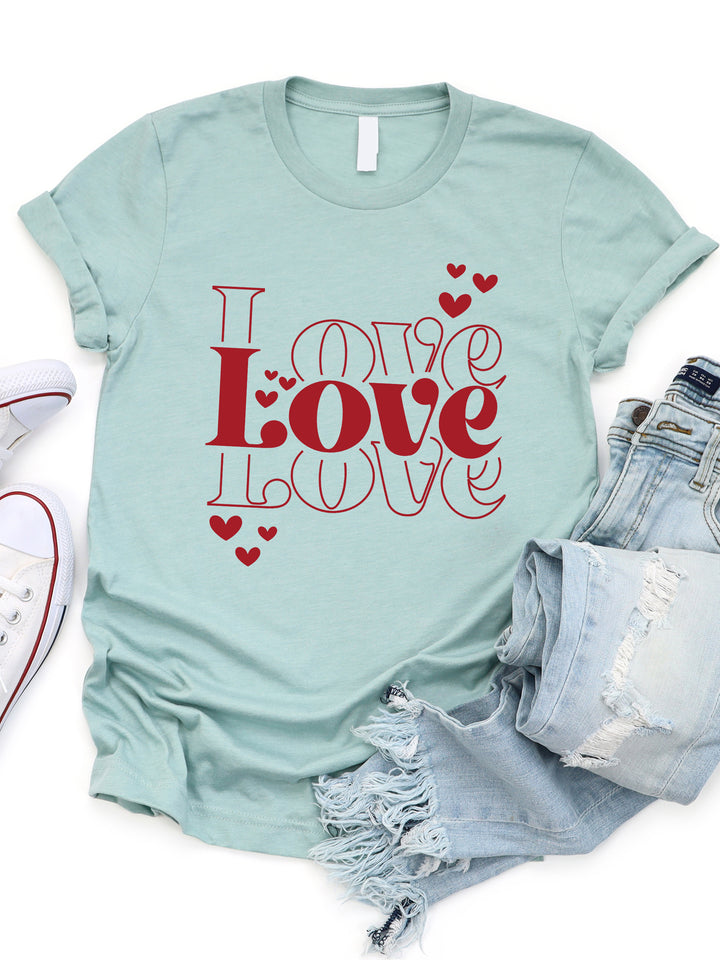 Love Love Graphic Tee