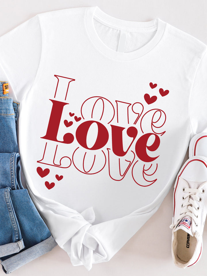 Love Love Graphic Tee