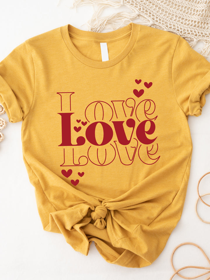 Love Love Graphic Tee