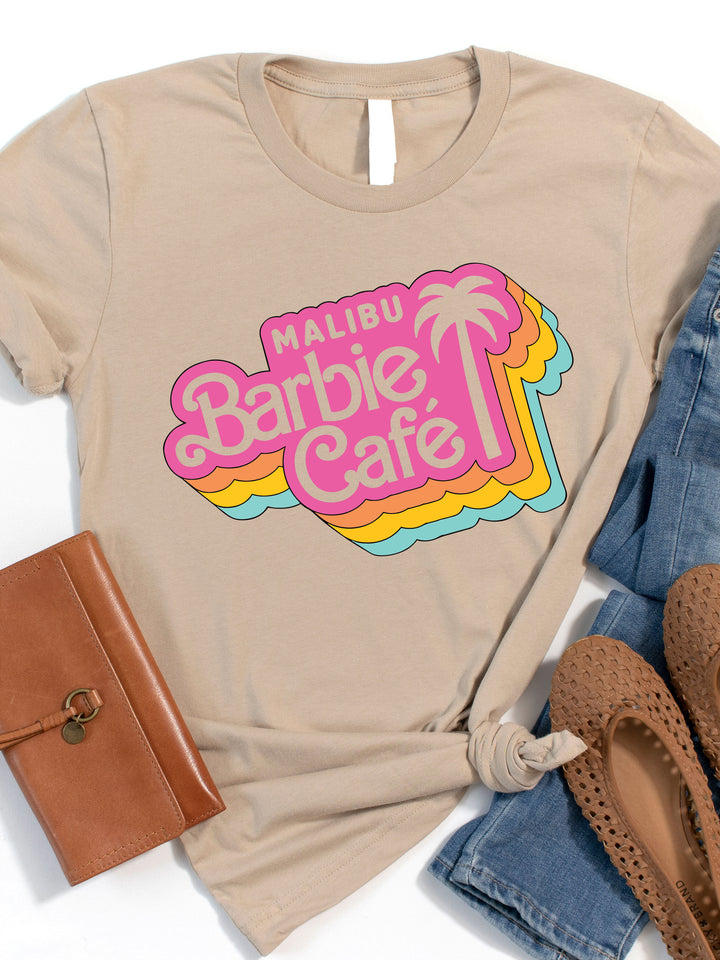 Malibu Barbie Cafe' Graphic Tee