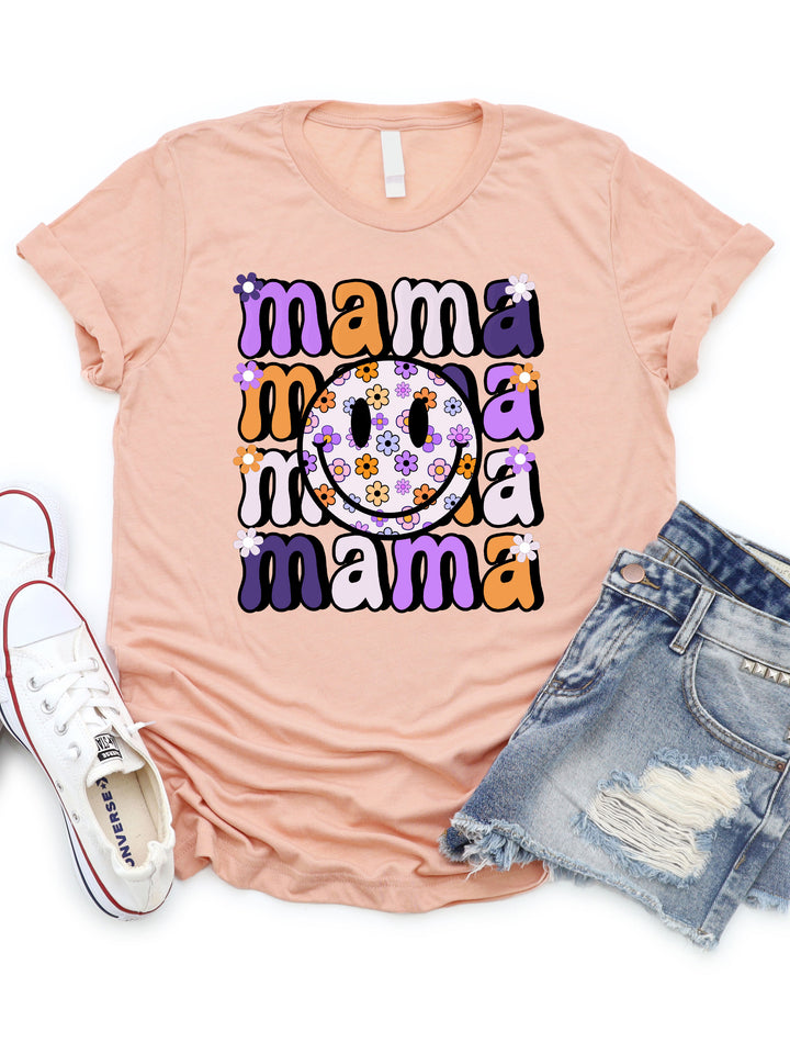 Mama Daisy Smiley - Graphic Tee
