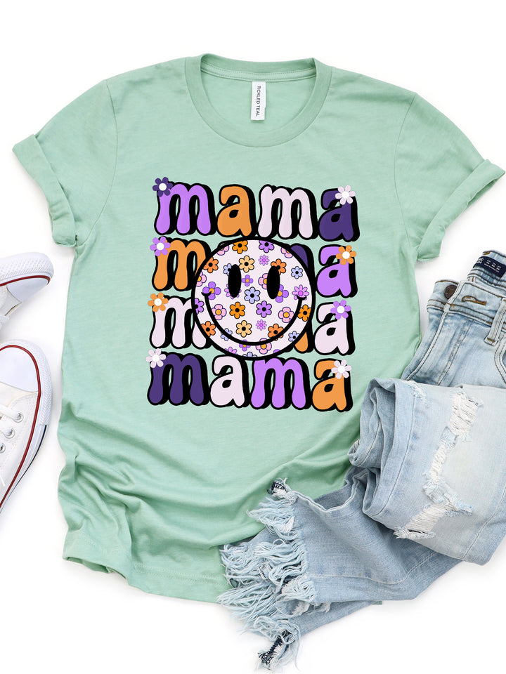 Mama Daisy Smiley - Graphic Tee