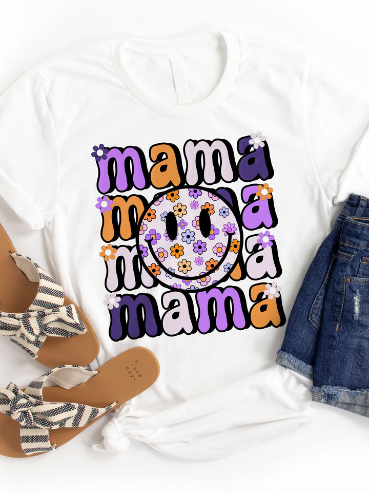 Mama Daisy Smiley - Graphic Tee