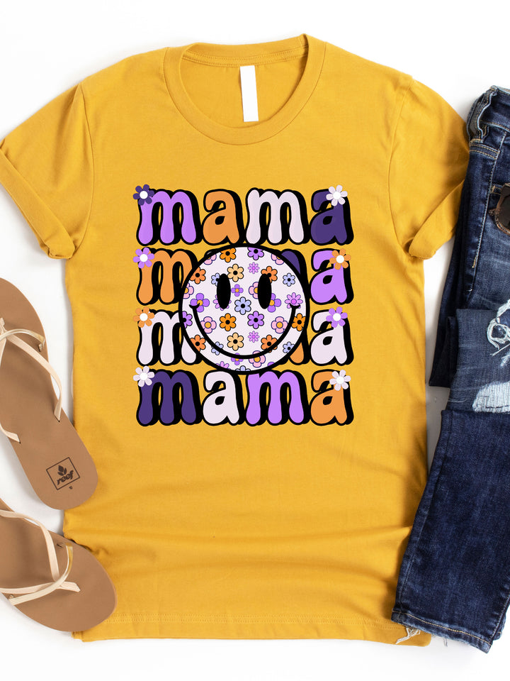 Mama Daisy Smiley - Graphic Tee