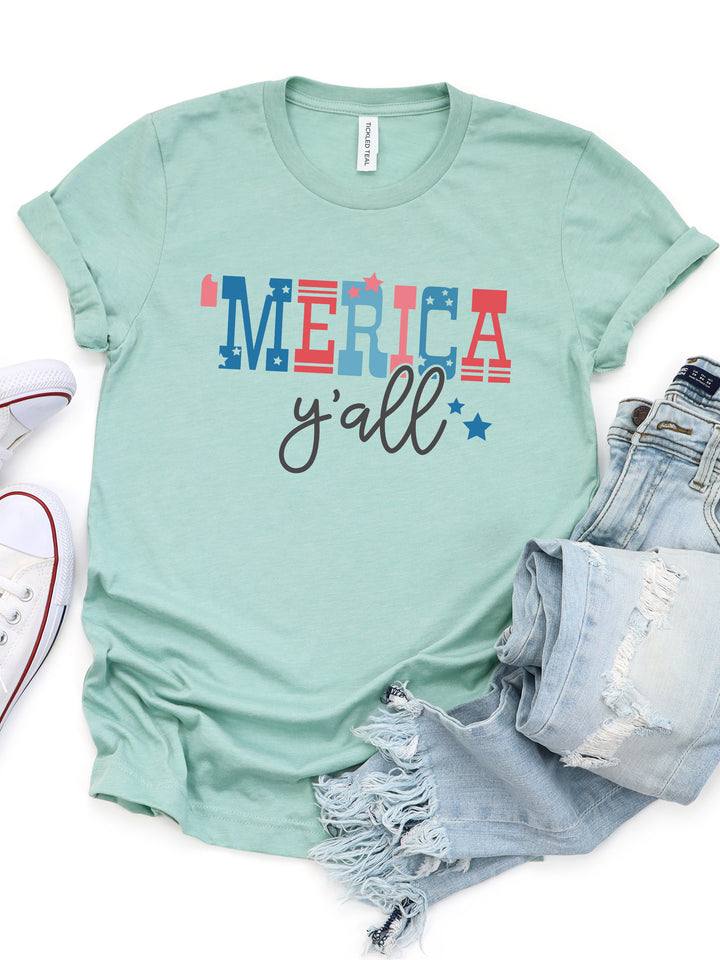 'Merica Y'all Graphic Tee