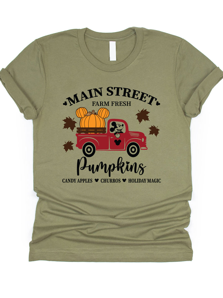 Main Street Pumpkins (Truck) Graphic Tee