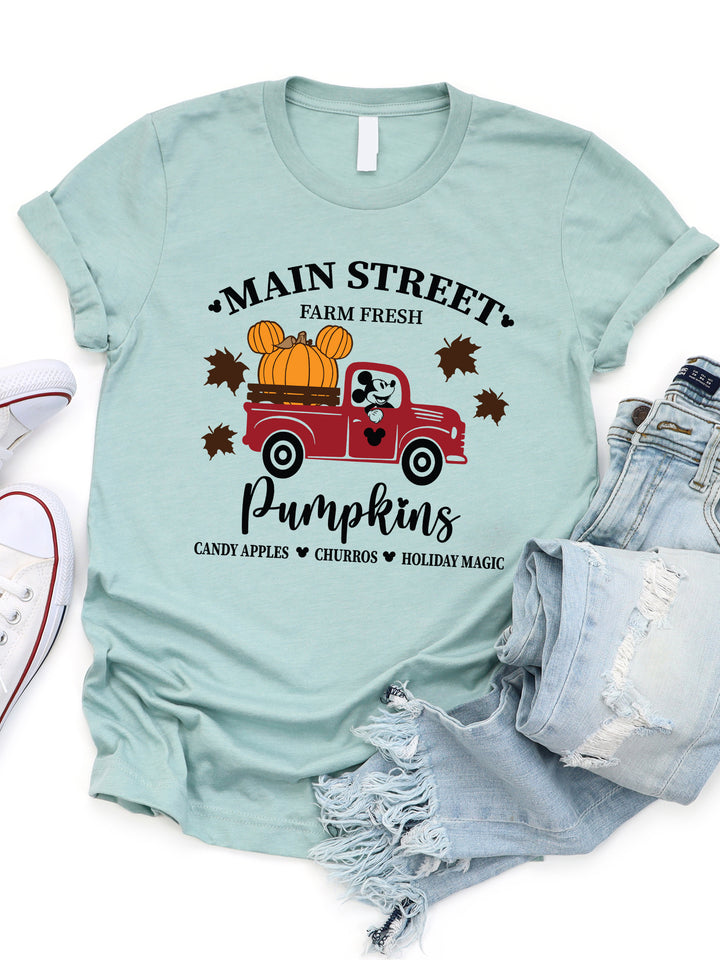 Main Street Pumpkins (Truck) Graphic Tee
