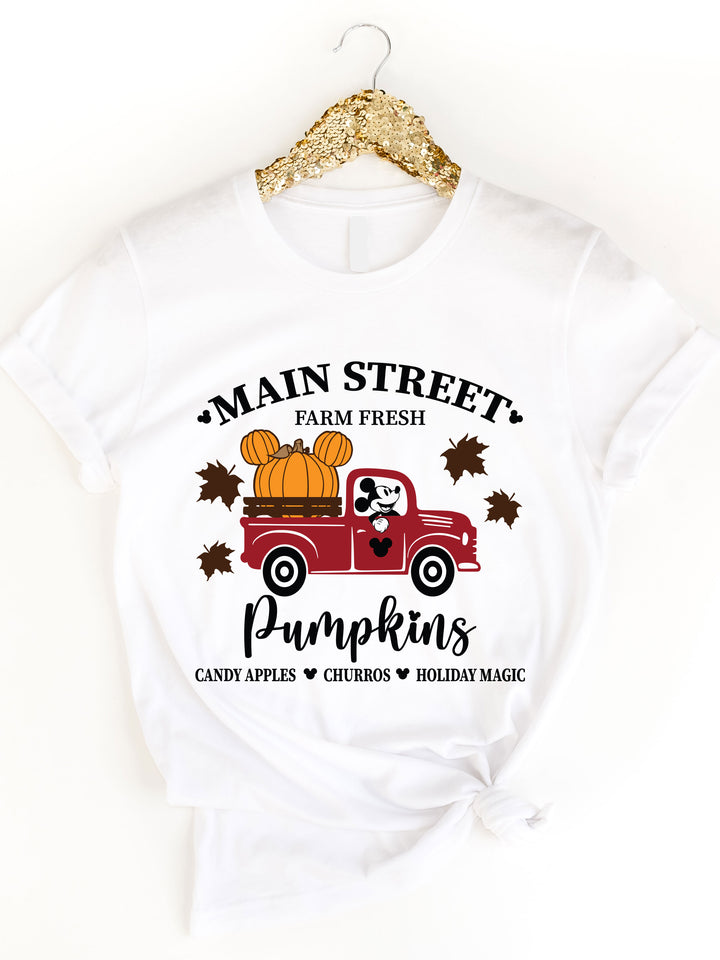 Main Street Pumpkins (Truck) Graphic Tee