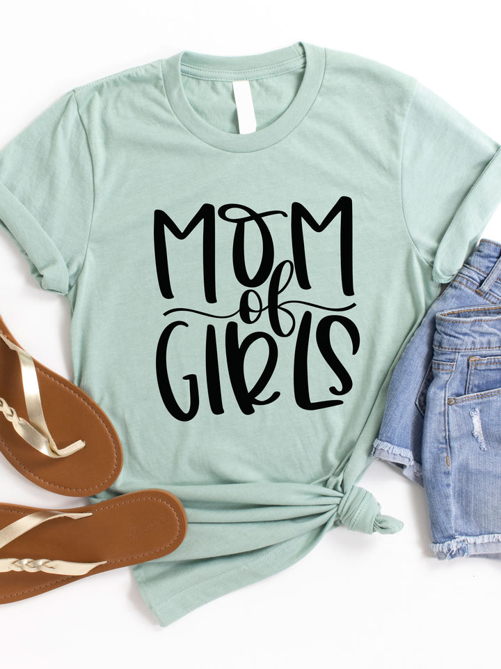 Mom of Girls Graphic Tee
