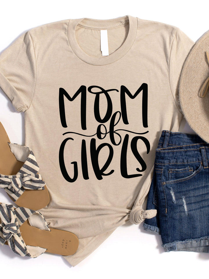 Mom of Girls Graphic Tee