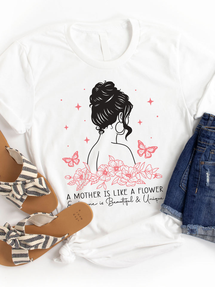Mother, Beautiful & Unique - Graphic Tee