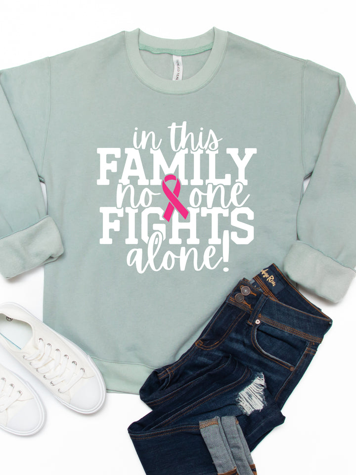 No One Fights Alone Graphic Sweatshirt