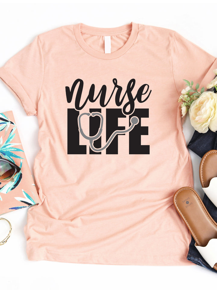 Nurse Life Graphic Tee