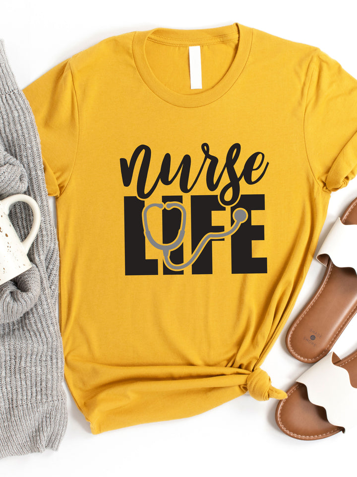 Nurse Life Graphic Tee