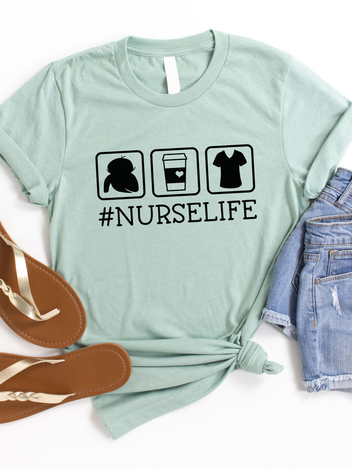 #Nurselife Graphic Tee