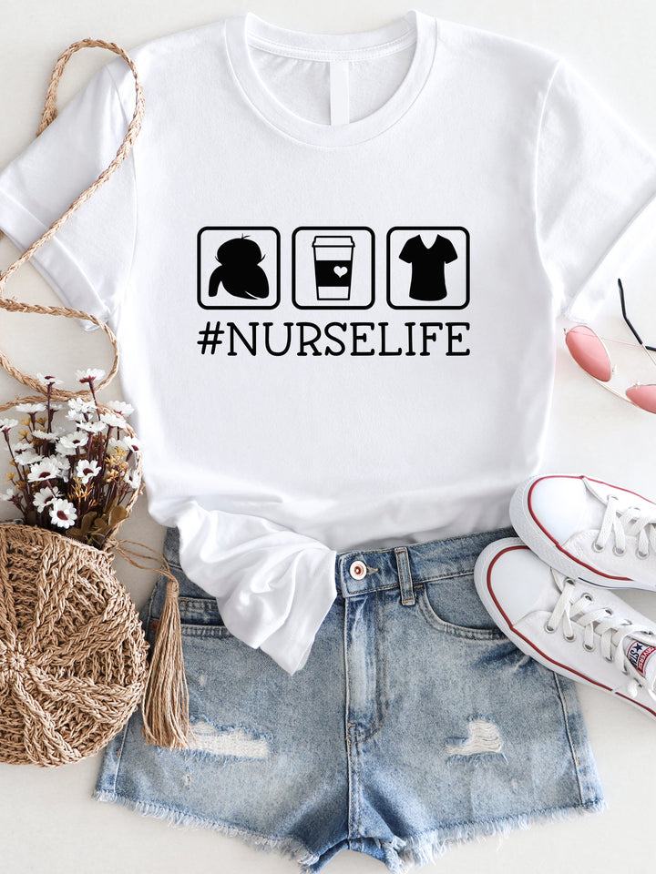 #Nurselife Graphic Tee