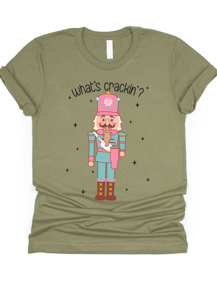 What's Crackin'? Boujee Nutcracker Graphic Tee