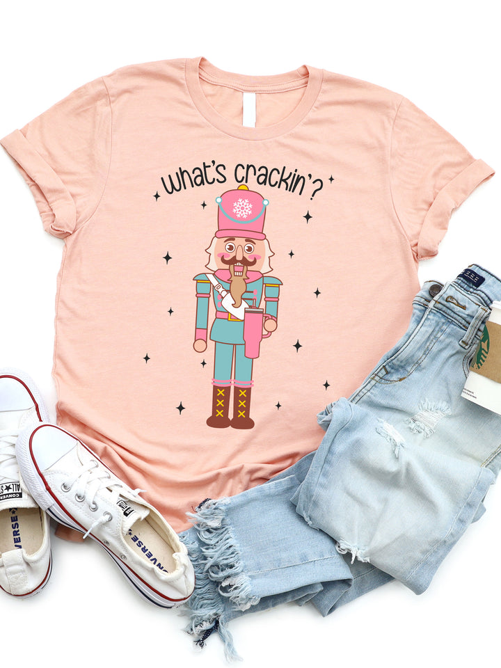 What's Crackin'? Boujee Nutcracker Graphic Tee