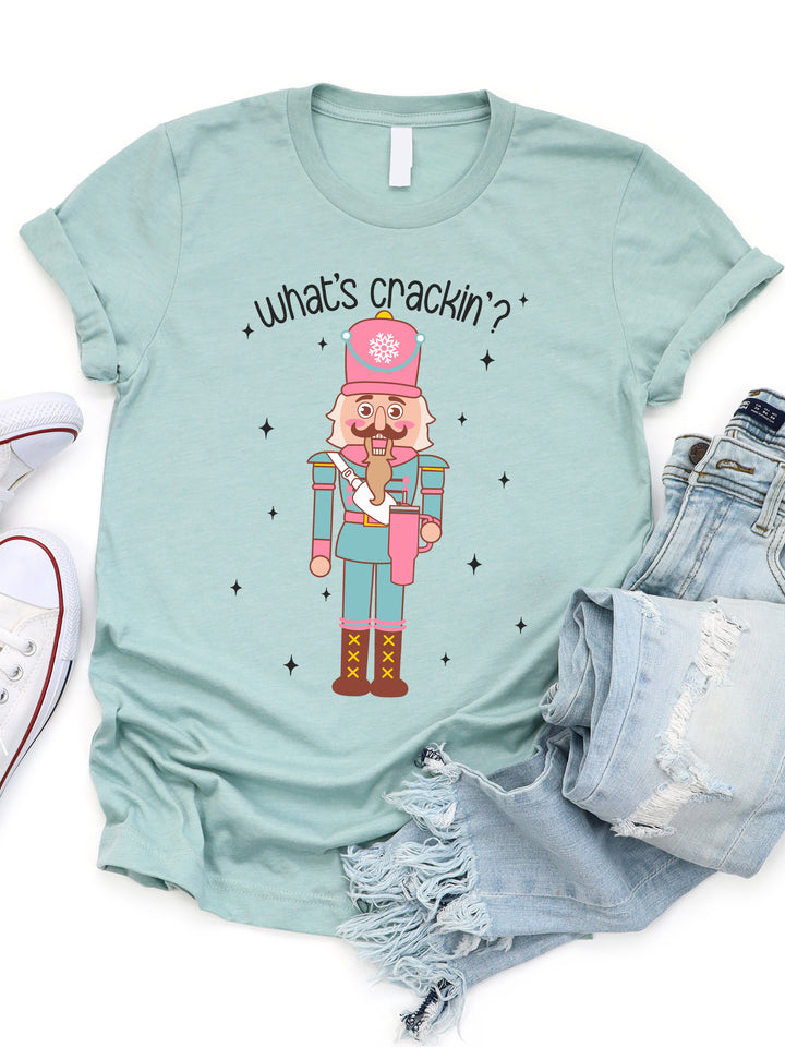 What's Crackin'? Boujee Nutcracker Graphic Tee