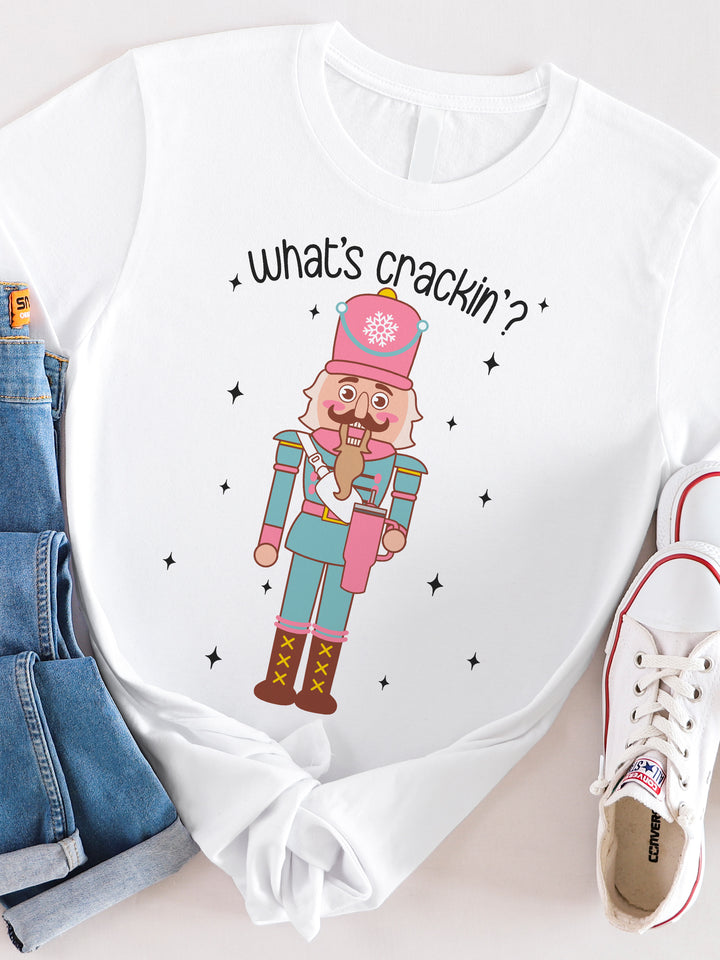 What's Crackin'? Boujee Nutcracker Graphic Tee