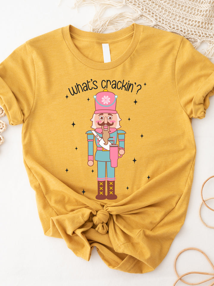 What's Crackin'? Boujee Nutcracker Graphic Tee