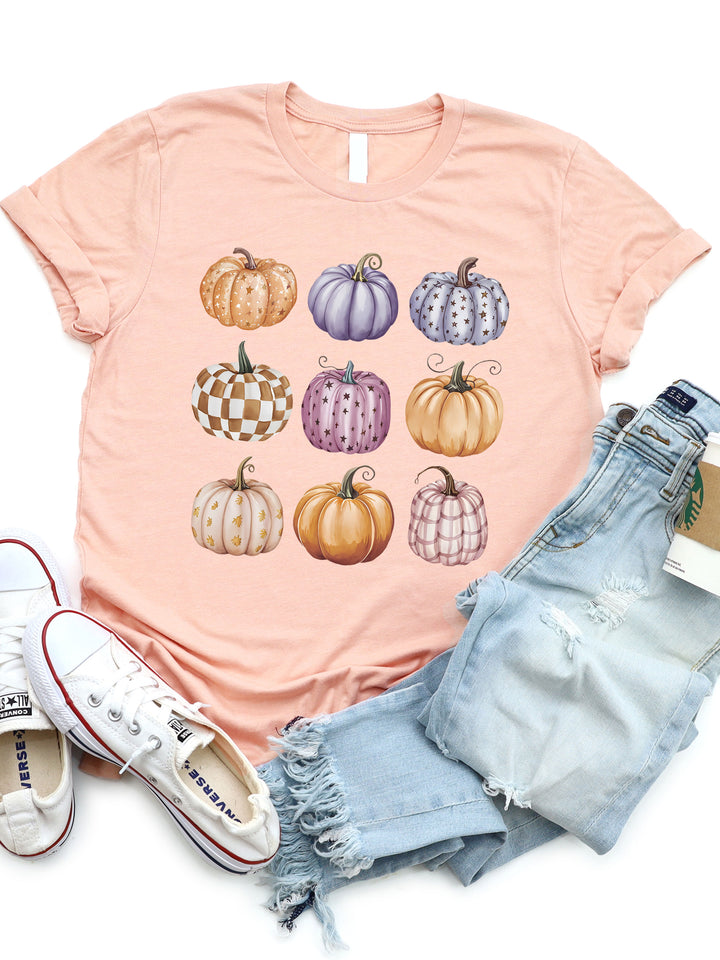 Pattern Pumpkins Graphic Tee