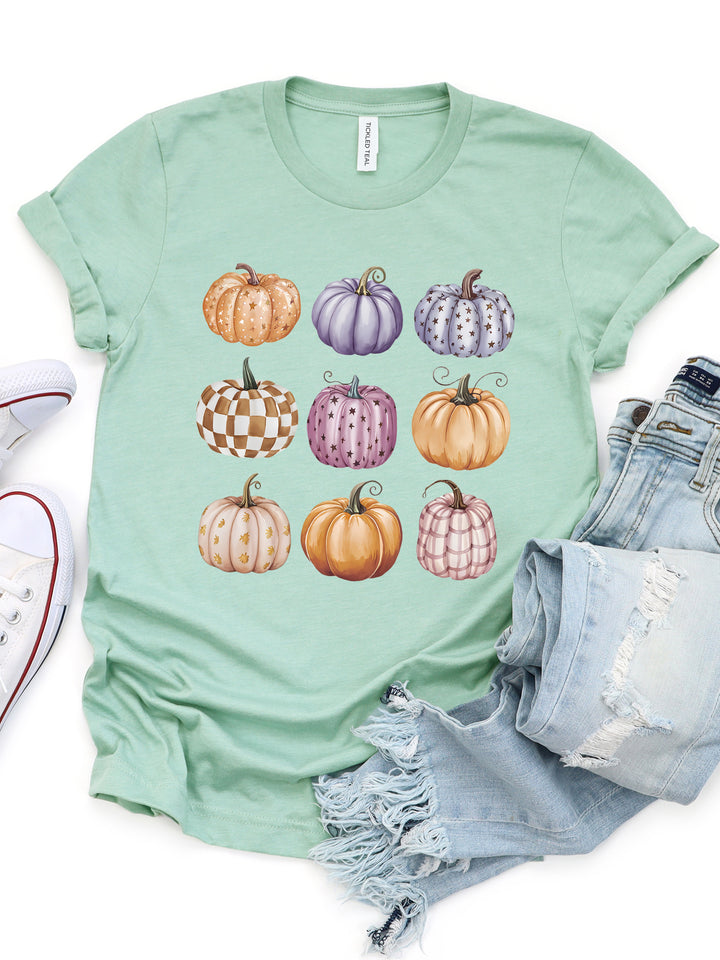 Pattern Pumpkins Graphic Tee