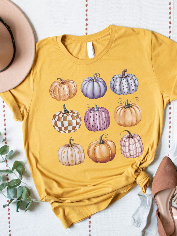 Pattern Pumpkins Graphic Tee