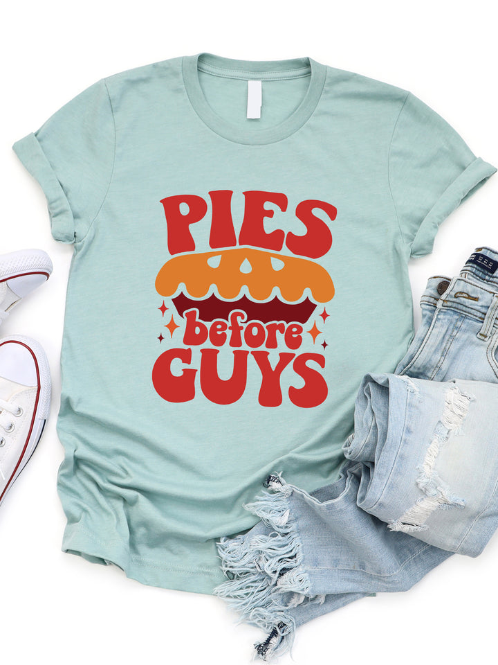 Pies Before Guys Graphic Tee