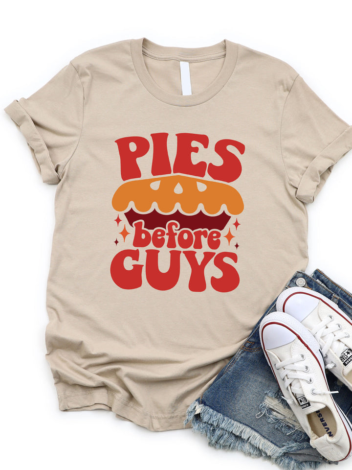 Pies Before Guys Graphic Tee