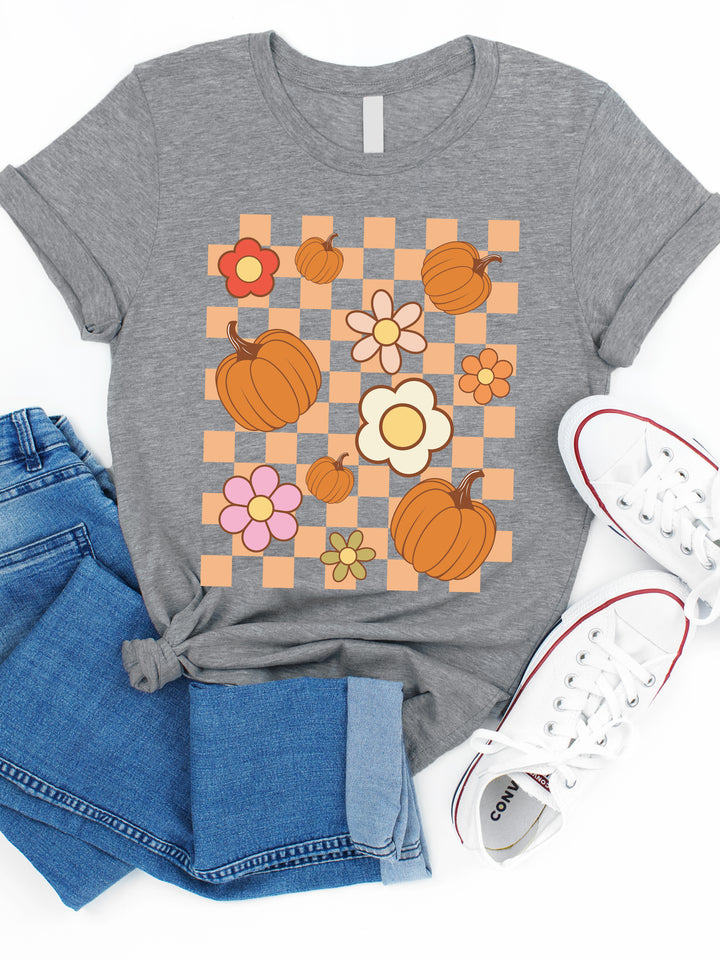 Pumpkin Daisy Graphic Tee