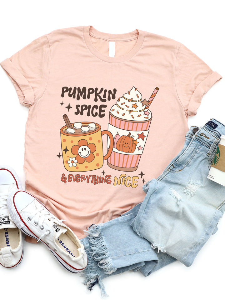 Pumpkin Spice & Everything Nice Graphic Tee