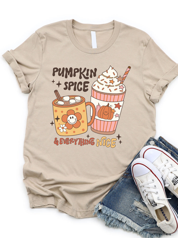 Pumpkin Spice & Everything Nice Graphic Tee