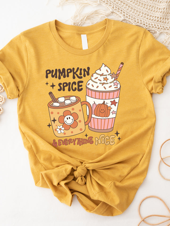Pumpkin Spice & Everything Nice Graphic Tee