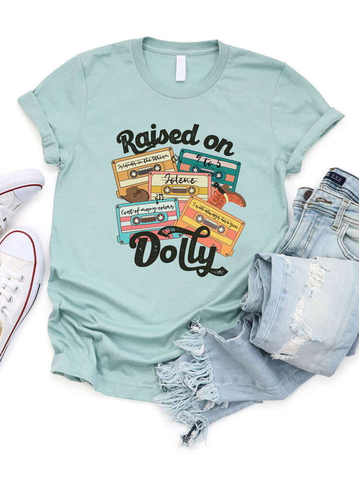 Raised on Dolly Graphic Tee