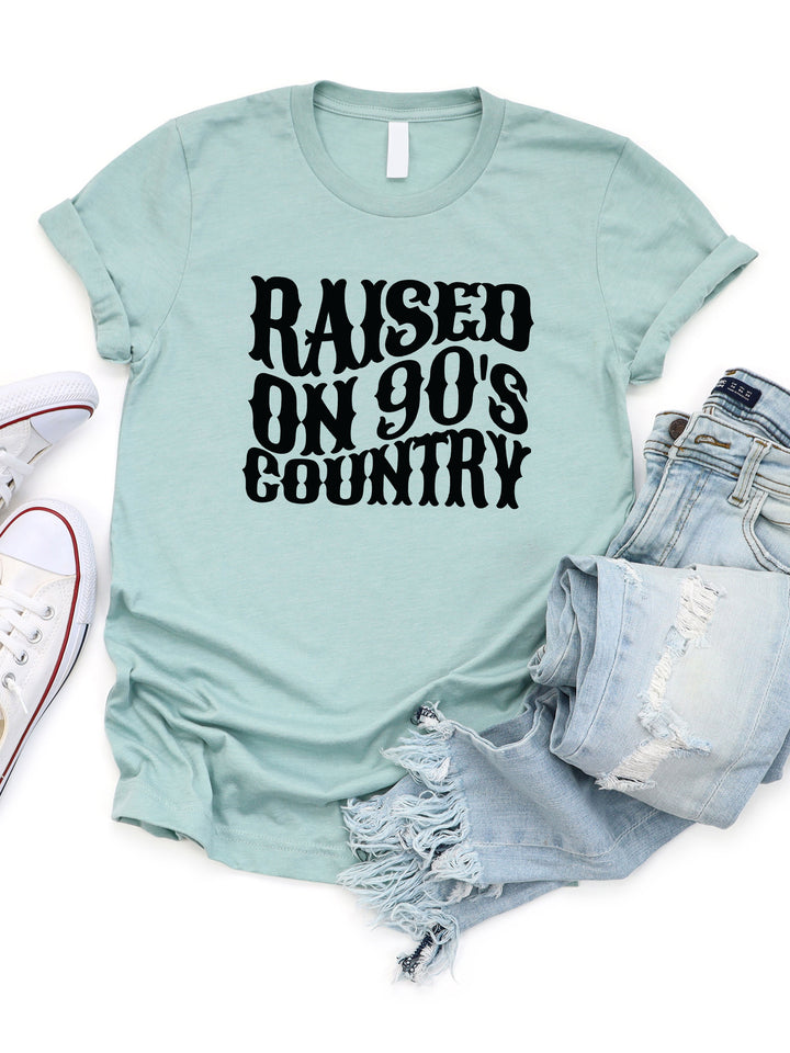 Raised on 90s Country Graphic Tee