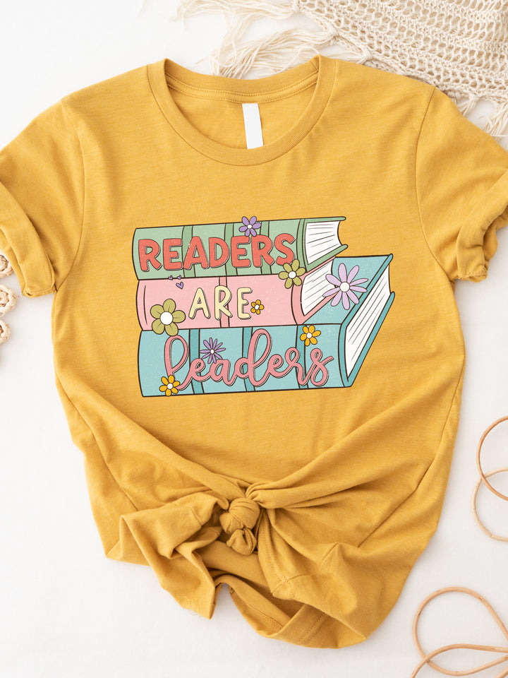 Readers Are Leaders Graphic Tee
