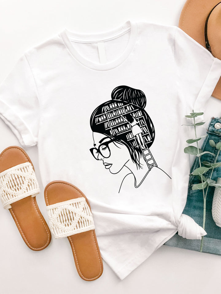 Reading Silhouette Graphic Tee