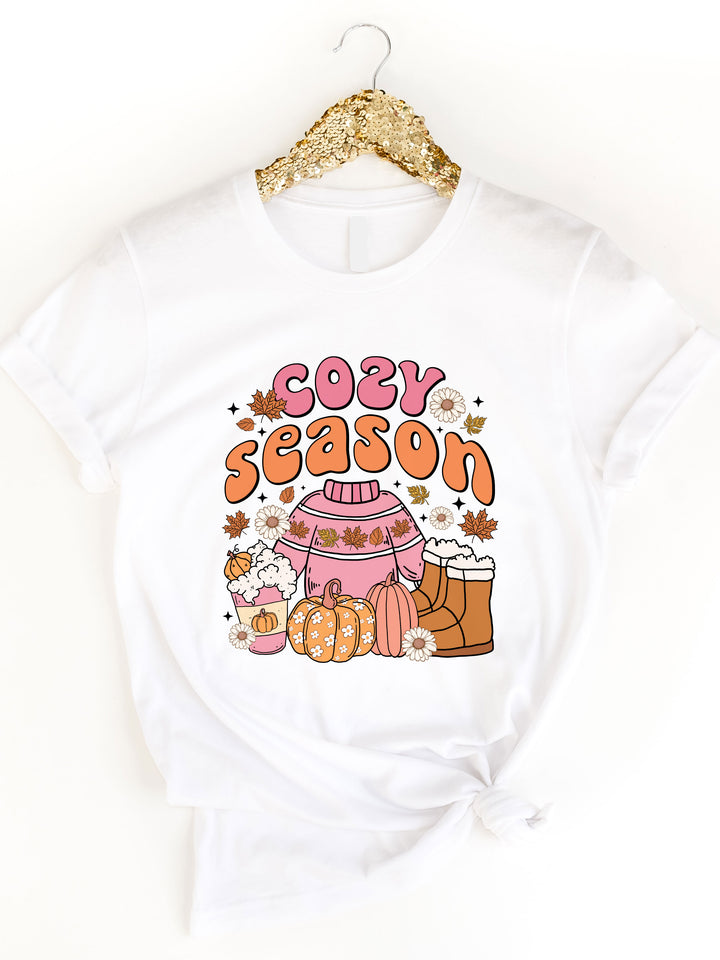 Retro Cozy Season Graphic Tee