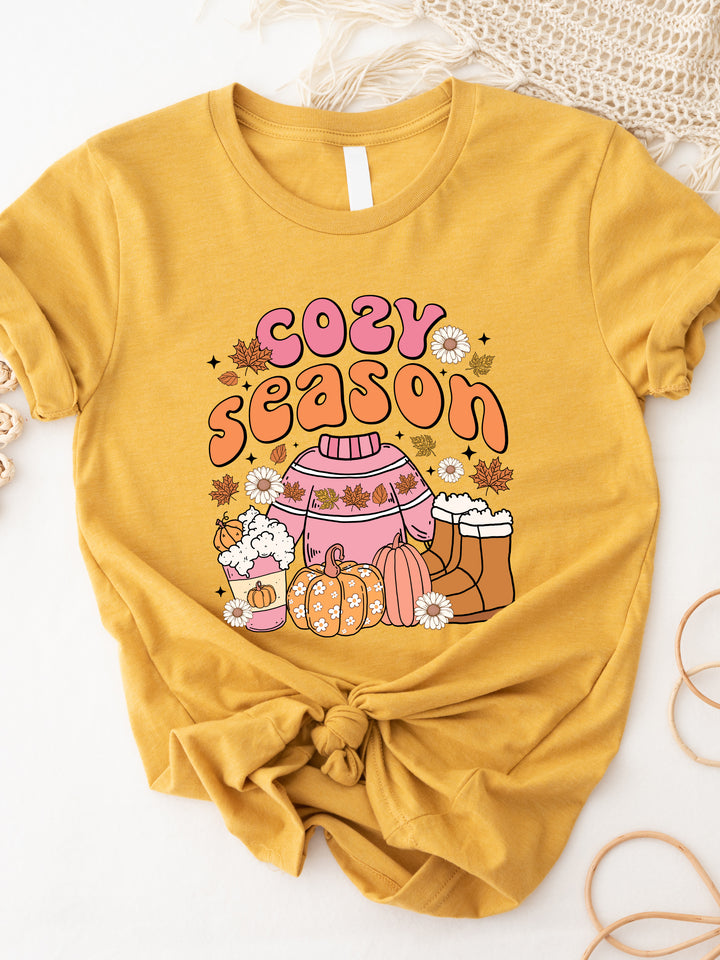 Retro Cozy Season Graphic Tee