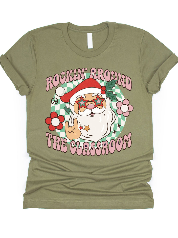 Rockin' around the Classroom Graphic Tee
